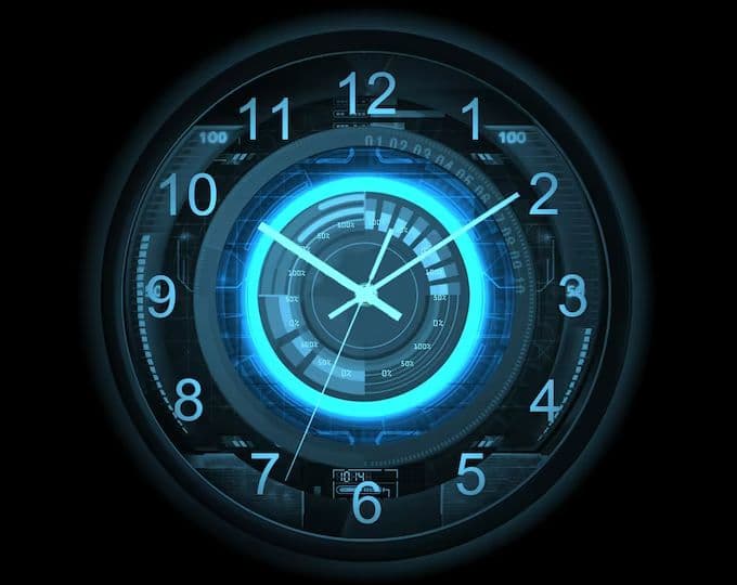 Clock background